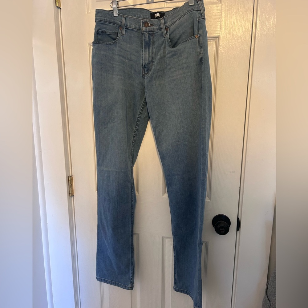 PAIGE “Normandie” Men's Light Blue Slim Jeans